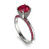 Classic Ruby Ring With A Twist - Leilani No. 57 image 1
