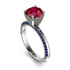 Classic Ruby Ring With A Twist - Leilani No. 72 image 1