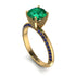 Classic Emerald Ring With A Twist - Leilani No. 64 image 1
