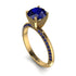Classic Sapphire Ring With A Twist - Leilani No. 73 image 1