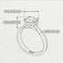 Solitaire Twist Shank Emerald Ring - Eleanor No. 4 image 4
