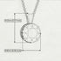 Ruby Necklace With Hidden Halo - Adaline No. 27 image 3