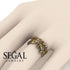 Anniversary ring 14K Yellow Gold Butterfly Vintage Victorian Ring Filigree Ring Ruby - Kaelyn no. 4 image 3