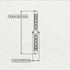 Hoop Black Diamond Earrings Micro Pave - Ansley No. 22 image 3