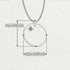 Emerald Gold Round Necklace - Ariella No. 6 image 3