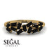 Baguette Black Diamond Ring Mix - Athena No. 7 image 2