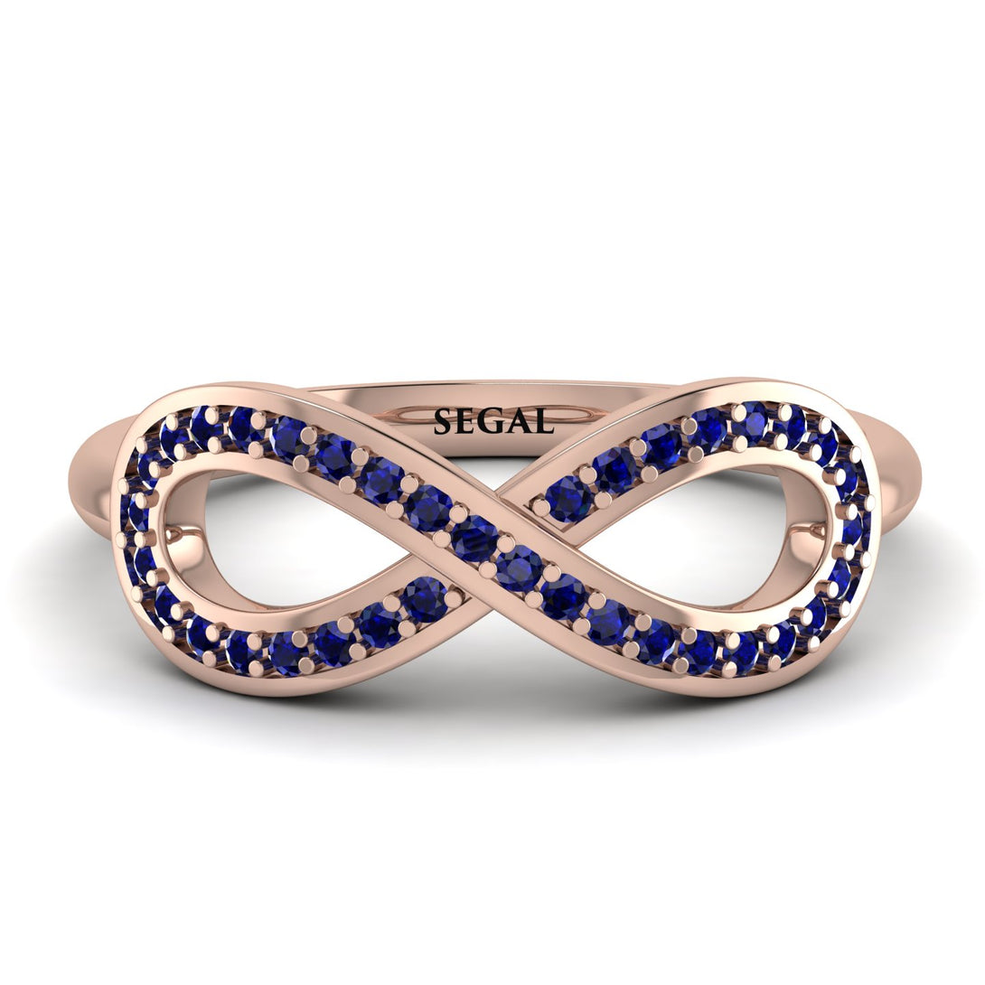 Infinity Sapphire Ring - Alexa No. 14