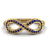 Infinity Sapphire Ring - Alexa No. 13 image 1