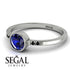Bezel Minimalist Sapphire Ring - Kinsley No. 30 image 3