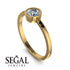 Bezel Minimalist Diamond Ring - Kinsley No. 16 image 2