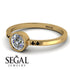 Bezel Minimalist Diamond Ring - Kinsley No. 16 image 3