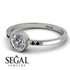 Bezel Minimalist Diamond Ring - Kinsley No. 18 image 3