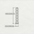 Geometrical Gold Bar Diamond Earrings - Bonnie No. 1 image 3