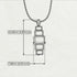 Emerald Cut Diamond Stairs Necklace - Briella No. 3 image 2