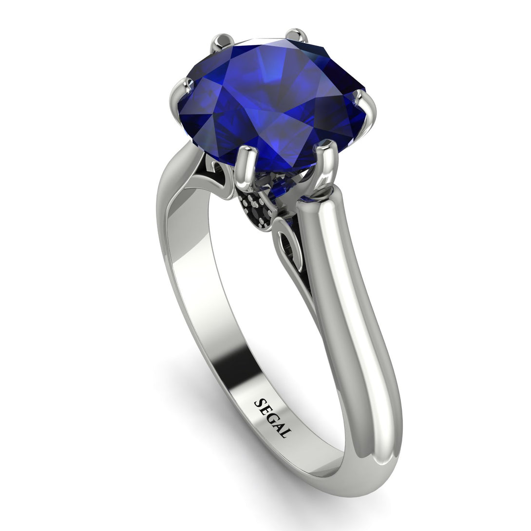 3ct Sapphire Engagement Ring - June No. 45