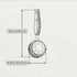 Hidden Halo Emerald Hoop Earrings - Catalina No. 35 image 4