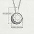 Hidden Halo Black Diamond Necklace - Catalina No. 53 image 3