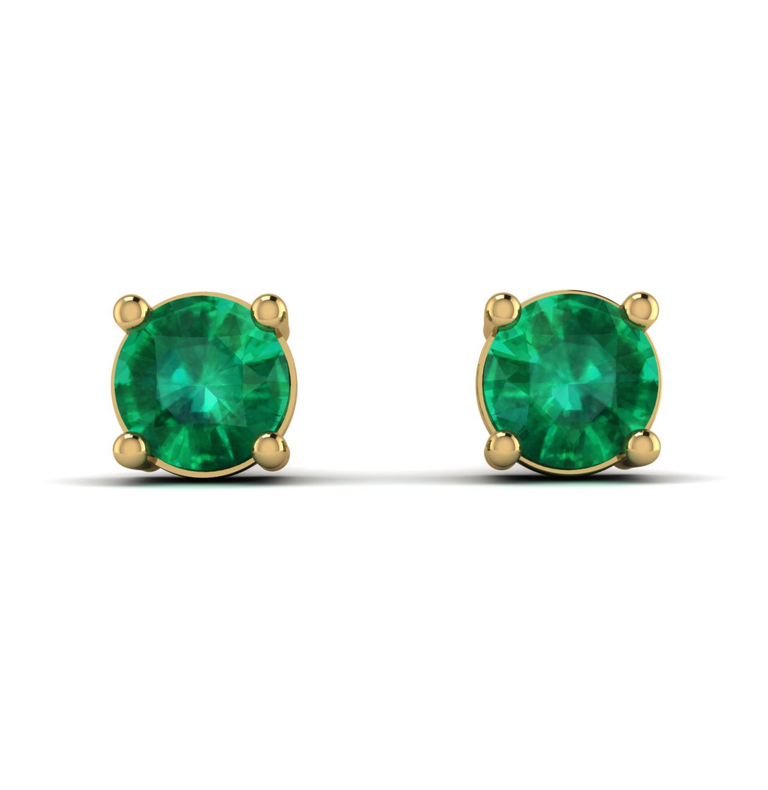 .25ct Emerald Earrings - Maci No. 4