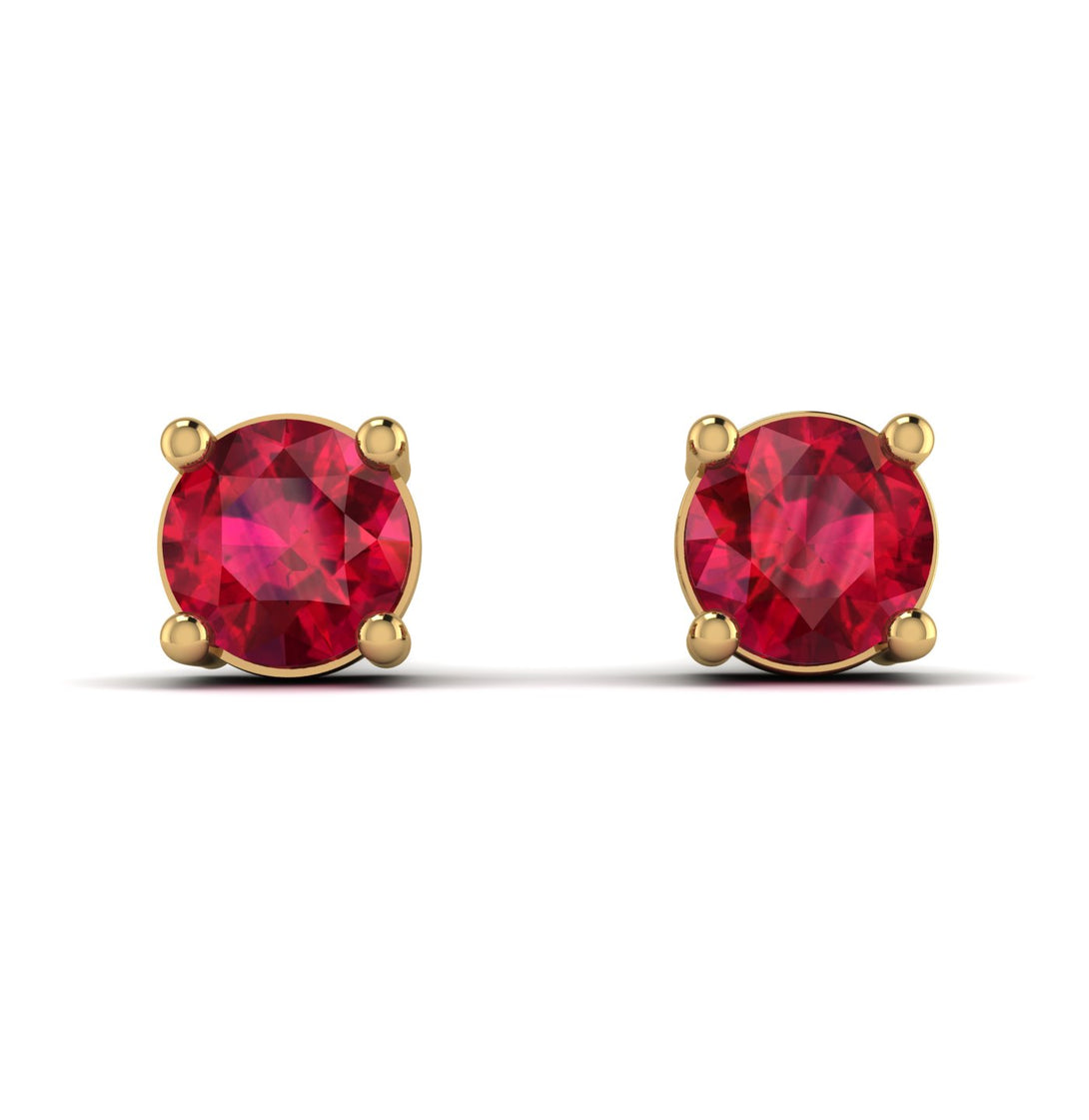 .25ct Ruby Earrings - Maci No. 10