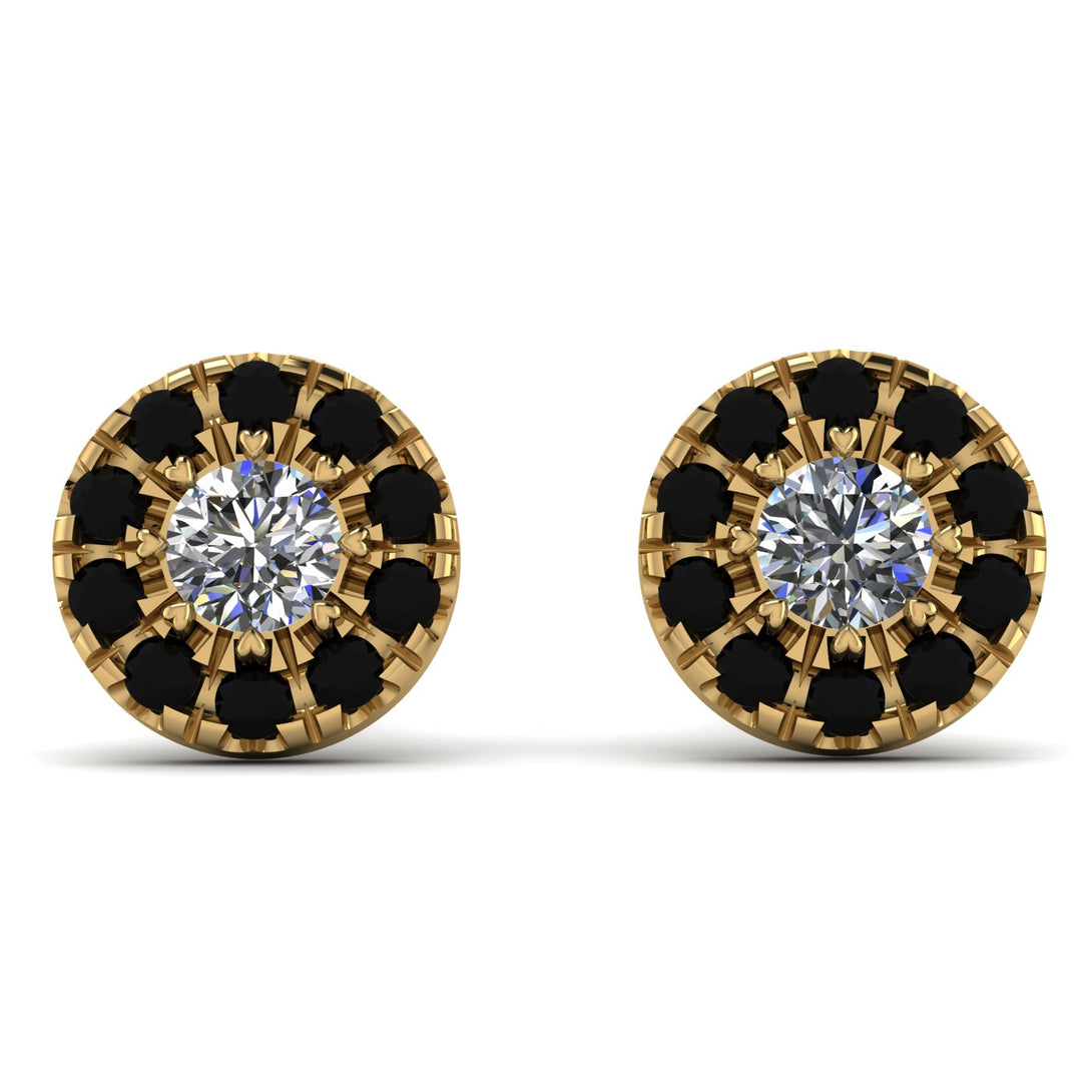 Halo Diamond Earrings - Heaven No. 31