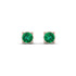 Minimalist Emerald Earrings - Myla No. 5 image 1