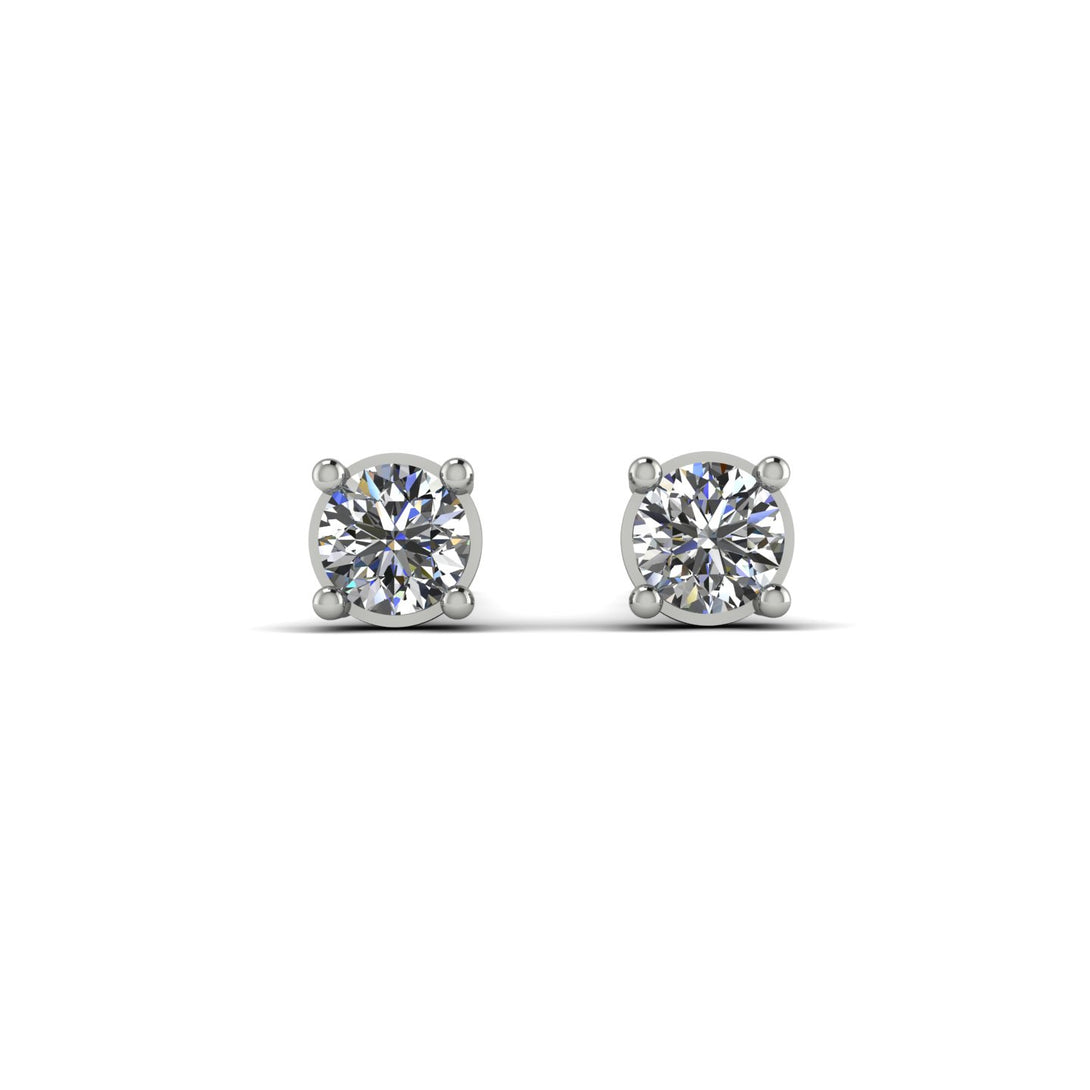 Minimalist Diamond Earrings - Myla No. 3