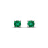 Minimalist Emerald Earrings - Myla No. 6 image 1