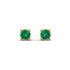 Minimalist Emerald Earrings - Myla No. 4 image 1