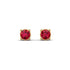 Minimalist Ruby Earrings - Myla No. 10 image 1