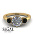 Classic 3 Stone Diamond Engagement Ring - Sofia No. 31 image 11