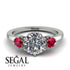 Classic 3 Stone Diamond Engagement Ring - Sofia No. 48 image 10