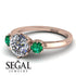 Classic 3 Stone Diamond Engagement Ring - Sofia No. 17 image 3