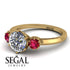 Classic 3 Stone Diamond Engagement Ring - Sofia No. 46 image 3
