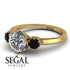 Classic 3 Stone Diamond Engagement Ring - Sofia No. 31 image 13