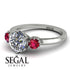 Classic 3 Stone Diamond Engagement Ring - Sofia No. 48 image 3