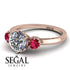 Classic 3 Stone Diamond Engagement Ring - Sofia No. 47 image 3