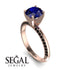 Classic Sapphire Ring With A Twist - Leilani No. 44 image 10