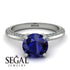 Classic Sapphire Ring With A Twist - Leilani No. 15 image 2
