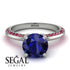 Classic Sapphire Ring With A Twist - Leilani No. 60 image 2