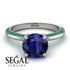 Classic Sapphire Ring With A Twist - Leilani No. 30 image 2