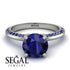 Classic Sapphire Ring With A Twist - Leilani No. 75 image 2