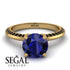 Classic Sapphire Ring With A Twist - Leilani No. 43 image 2