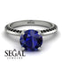 Classic Sapphire Ring With A Twist - Leilani No. 45 image 2