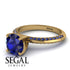 Classic Sapphire Ring With A Twist - Leilani No. 73 image 3