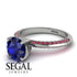 Classic Sapphire Ring With A Twist - Leilani No. 60 image 3