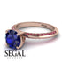 Classic Sapphire Ring With A Twist - Leilani No. 59 image 3