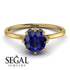 Classic Sapphire Ring With Hidden Stones - Elliana No. 13 image 2