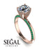 Classic Diamond Ring With A Twist - Leilani No. 17 image 10