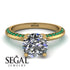Classic Diamond Ring With A Twist - Leilani No. 16 image 2