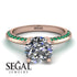 Classic Diamond Ring With A Twist - Leilani No. 17 image 2